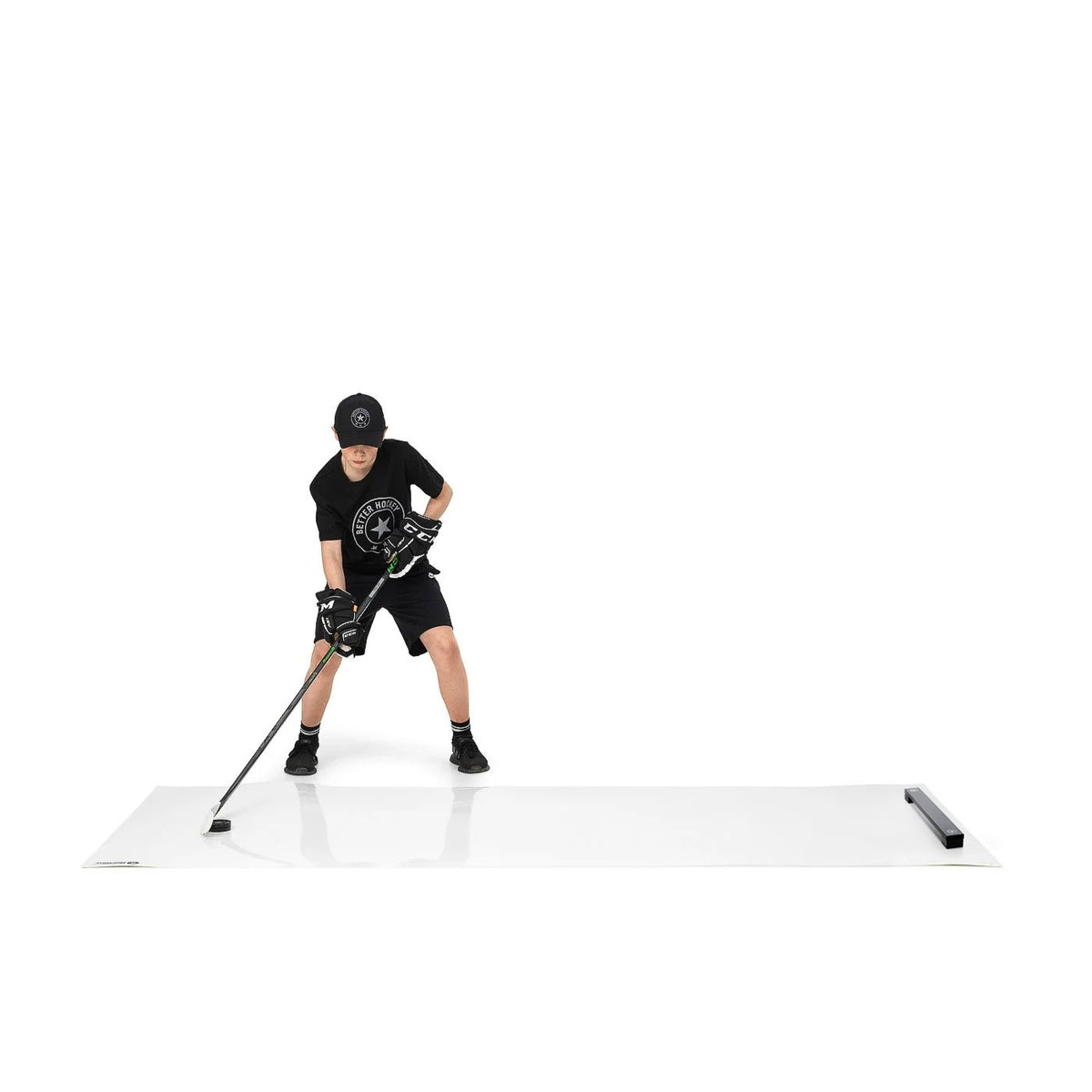 Toddmomy Lot de 4 palets de hockey sur glace en caoutchouc souple pour entraînement et entraînement de hockey sur glace