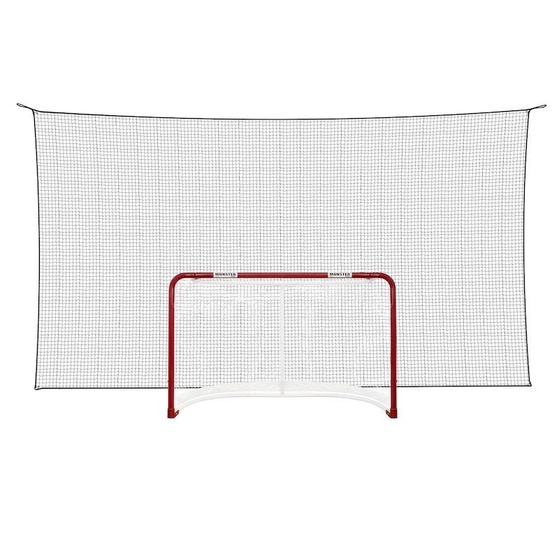 Extreme Hockey Backstop Net - 16.4 × 8.2 ft
