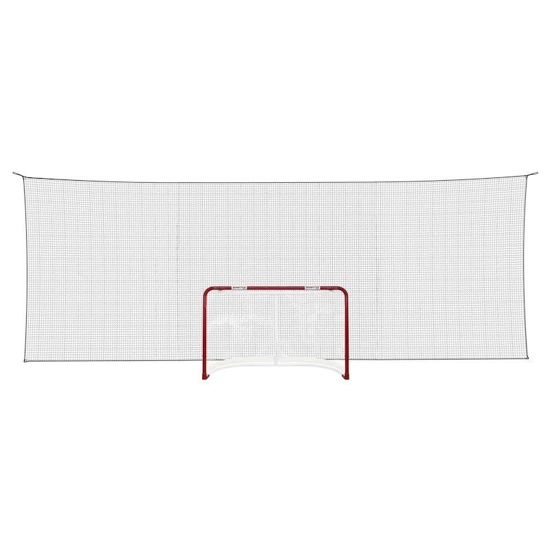 Extreme Hockey Backstop Net XL 24.6 × 8.5 ft