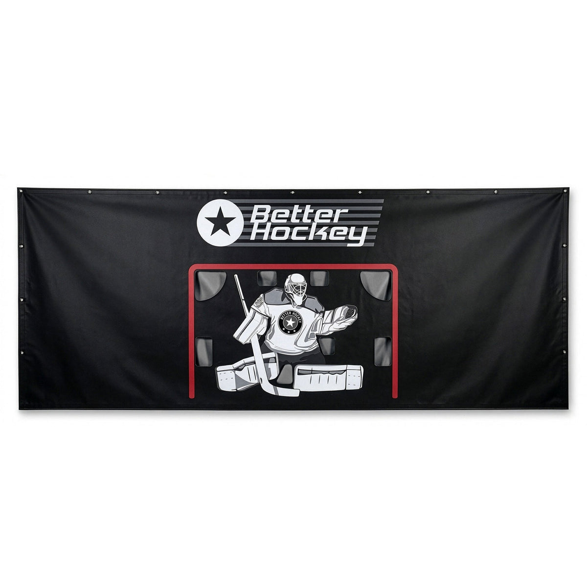 Hockey Shooting Tarp 7x16 ft – Improve Accuracy & Scoring Skills