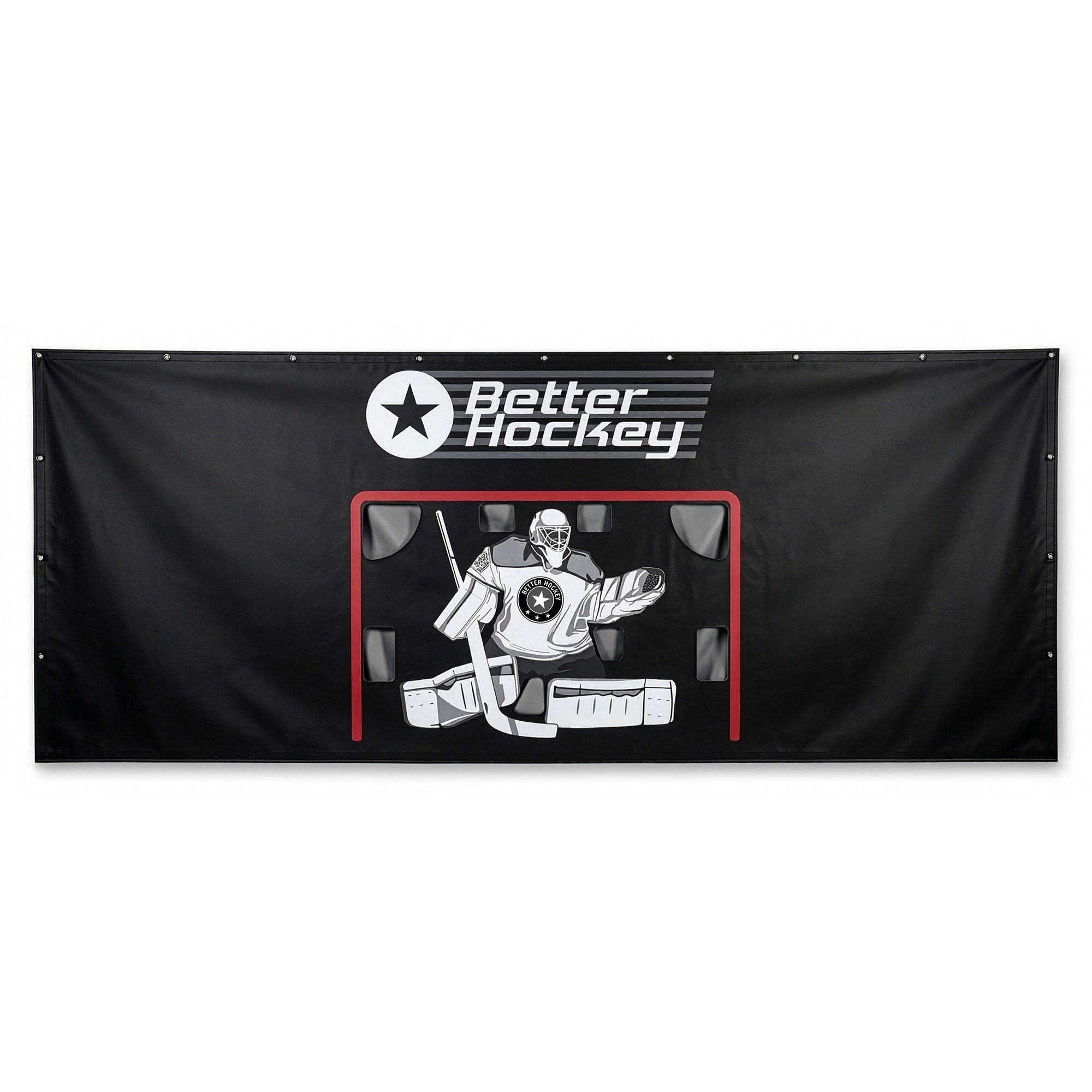 Hockey Shooting Tarp 7x16 ft – Improve Accuracy & Scoring Skills