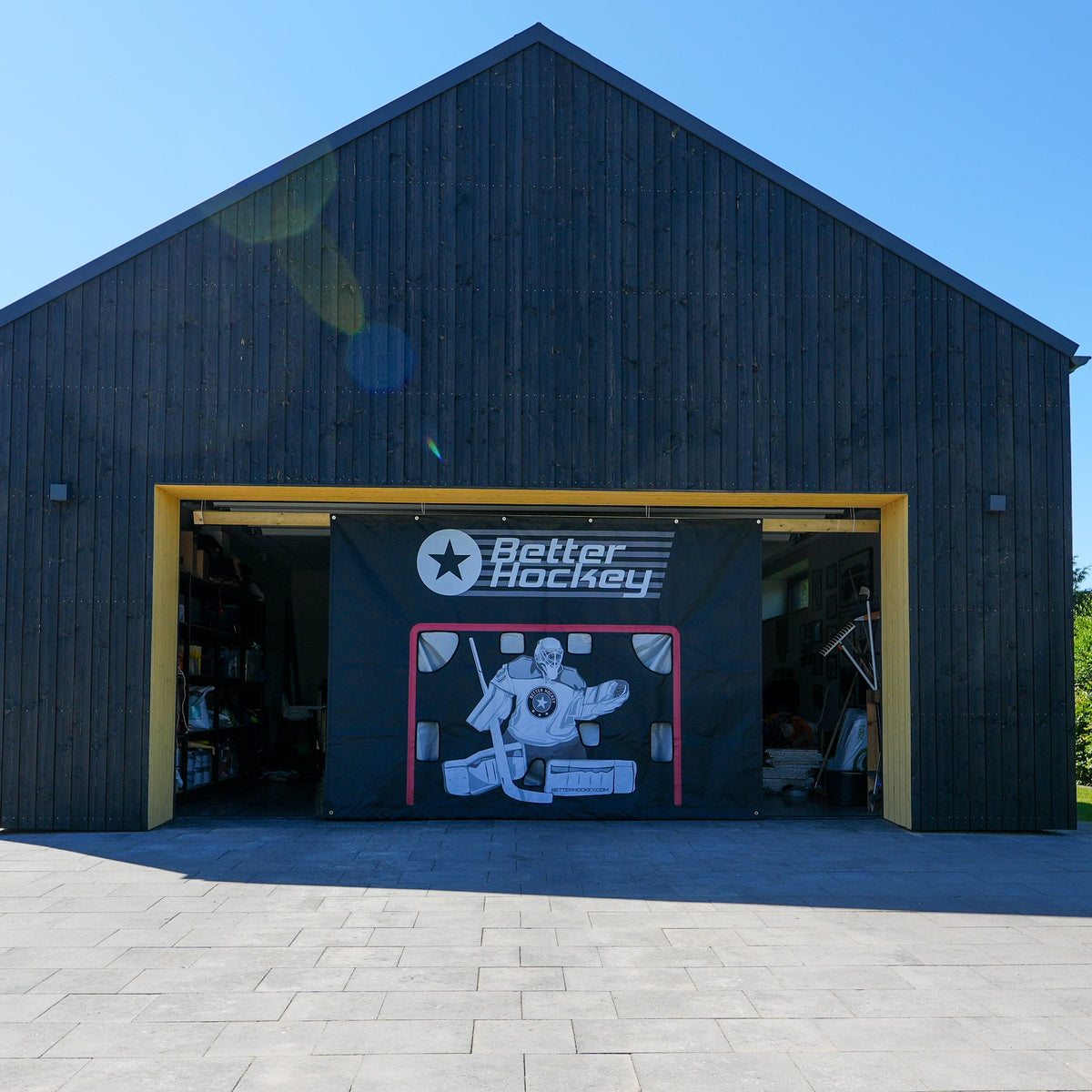 Covers a single garage door