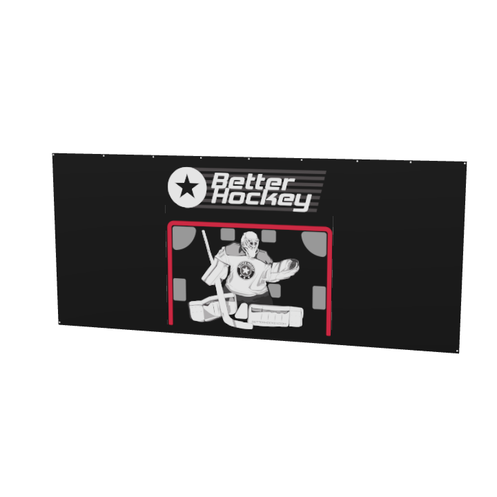 Hockey Shooting Tarp 7x16 ft – Improve Accuracy & Scoring Skills – Better Hockey US